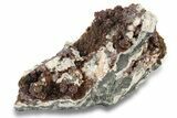Deep Purple Roselite Crystals on Dolomite - Morocco #252002-1